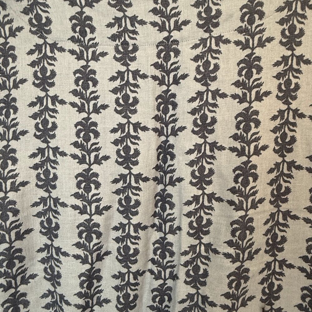 Spartina 449 Kennedy linen dress in Bellinger Thistle pattern - Picture 6 of 7